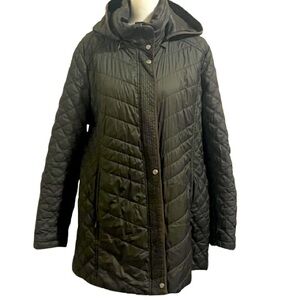 Marc New York Andrew Marc Olive Green Men’s Full Zip Puffer Jacket - Size XXL